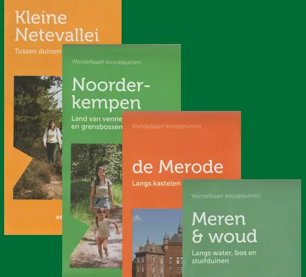 Vernieuwde wandelkaarten knooppunten in webshop